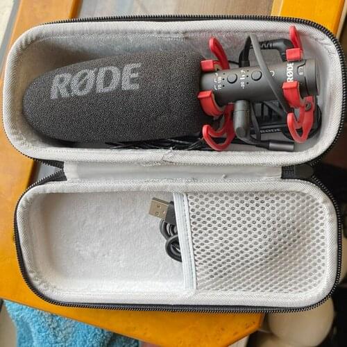 For RODE VideoMic NTG microphone Tool Box Waterproof Shockproof Storage Sealed Travel Case Impact Resistant Suitcase accessories