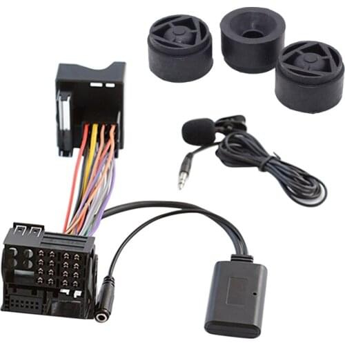 3Pcs Engine Mounting Bush with Car Bluetooth 5.0 Aux Cable Microphone