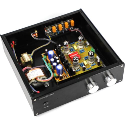 ZEROZONE Manual PRT-05A 12AX7 Tube Preamplifier Base On Conrad-johnson CL Preamp L12-47