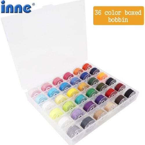 INNE Sewing Machine Accessories Tools Parts Supplies Kit Instruments Set25/36PCS Bobbin Thread Holder Case Household