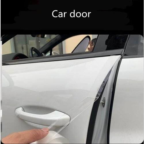 Car-Styling Auto Door Sill Protection Sticker For Subaru Forester Outback Legacy Impreza XV BRZ Tribeca Trezia