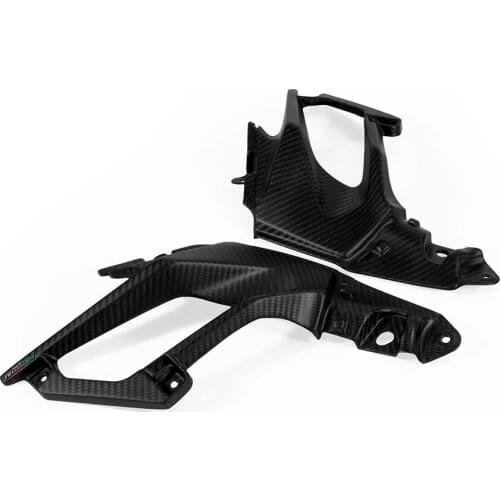 100% Real Carbon Fiber Motorcycle Side Fairing Panel For KAWASAKI NINJA400 Ninja 400 2018 2019