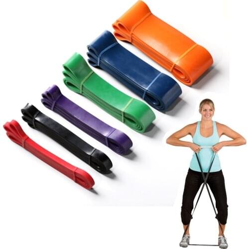 Fitness Rally Belt Squat Latex Resistance Ring Training Lacing Belt 208Cm Yoga Athletic Elastic Bands Sports Equipment