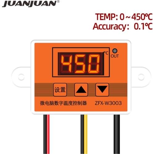 Micro Temperature Controller Thermostat ZFX-W3003 Thermoregulator 12V 24V 220V Intelligent Incubator Water Temp Regulator 40%of
