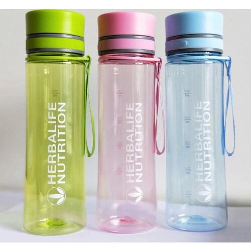 New Arrival Wholesale Price 660ml 4 Candy Color Herbalife Nutrition Direct Drink Sports Hiking Fitness Gym Water bottle