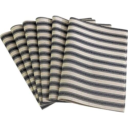 Farmhouse PlacematsTable Mats Resistant Dining Table Mats for Kitchen Table Set of 6