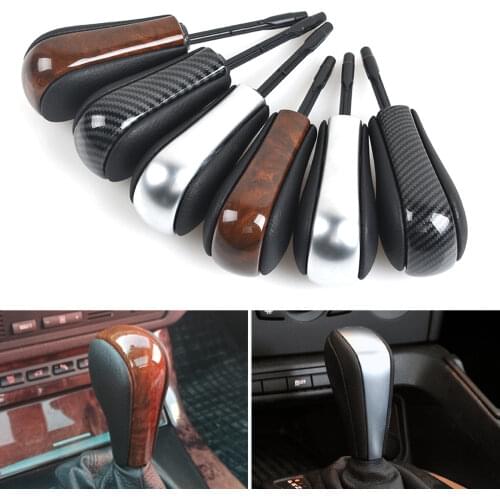 Car Automatic Gear Shift Lever Knob Headball Stick for BMW E39 E46 E53 E60 E61 E63 E64 E81 E82 E87 E90 E91 E92 E93 E83