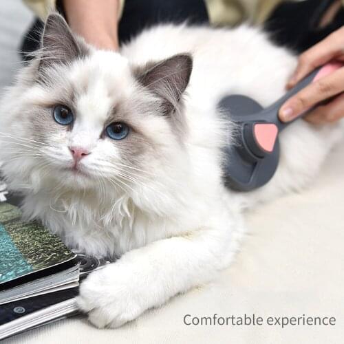 Pet Dog Hair Removal Grooming Comb Cat Puppy Remover Bath Brush Deshedding Tool Dogs Rabbit Combs Cleaning Hair Clipper Supplies