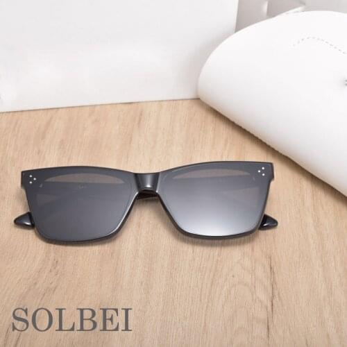 2020 High Quality Brand men women Sunglasses Acetate Polarized UV400 Round Sunglasses women men GENLTE SOLBEI Glasses