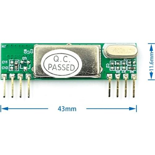 RXB6 433Mhz Superheterodyne Wireless Receiver Module ARM/AVR