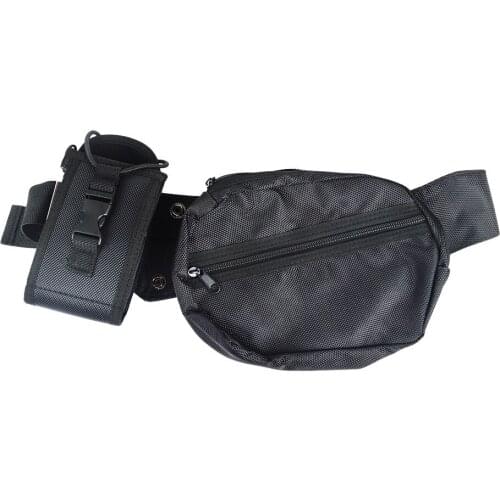 Tactical Walkie-Talkie Pouch Interphone Storage Bag Outdoor Radio Pouch for Military Use Universal Radio Case Holder