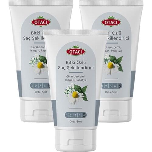 Herbal Hair Styling Medium Hard 150 ml ( 3 Pcs)