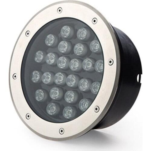 IP66 Waterproof LED inground lamp AC85-265 Volt 18W LED Outdoor Light 24W 36W RGB White Warm White led underground light