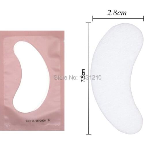 10 Pairs Eyelash Pad Gel Patch Grafting Eyelashes Under Eye Patches For Eyelash Extension Paper Sticker Wraps Makeup Tools