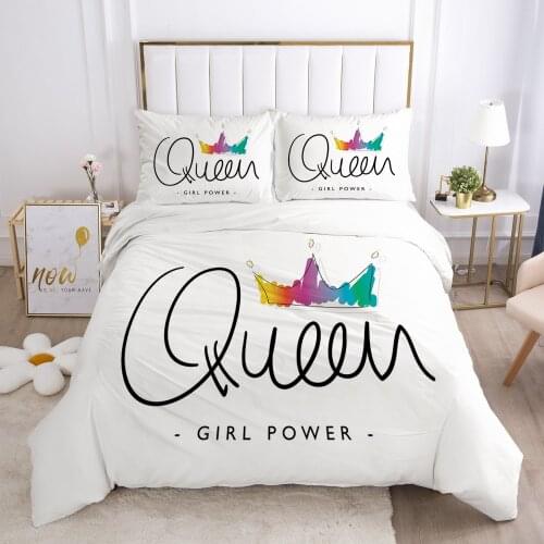 3D Bedding Set Double Europe Duvet Cover Set 2-3PCS Quilt Case Pillowcases Nordic Bedclothes Customize any size design