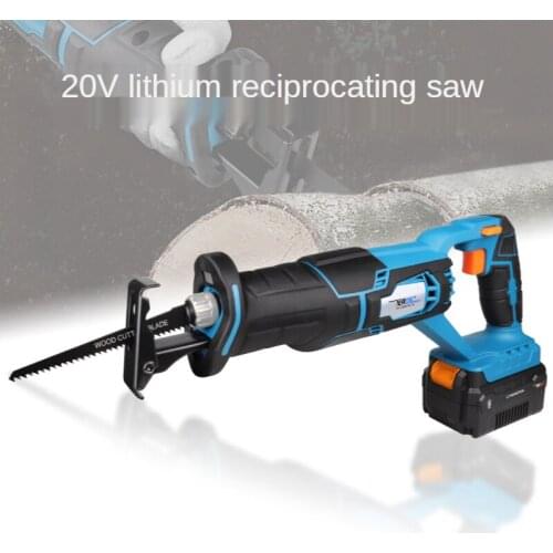 20V lithium-ion DC charging cordless portable horse saw reciprocating saw curved saw pruning saw hand saw electric saw