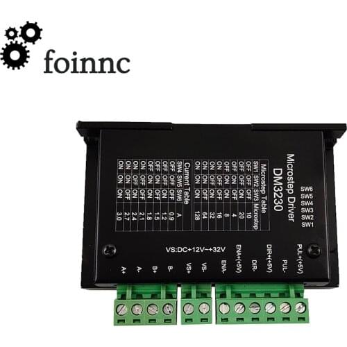 DM3230 42/57 2-phase stepper motor driver 3A 12-32V small sports machine DIY production