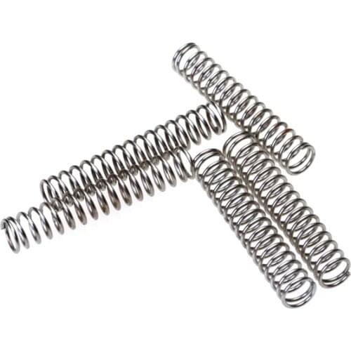 Chrome Plated Guitar Humbucker Pickup Springs for Electric Guitar Replacement Parts, 8 Pack