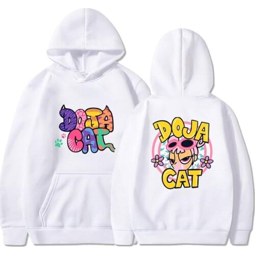 Rapper DOJA CAT Print Hoodies Newest Men/Women Pullover Harajuku Unisex Casual Korean Sweatshirts Hip Hop Streetwear