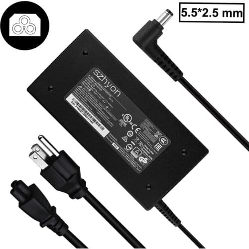 Huiyuan Fit for 120W 19.5V 6.15A AC Adapter with MSI A12-120P1A ADP-120MH D GP60 GE60 GE62 GE70 GT640 GT725 CX62 GL62 GE70K Z370