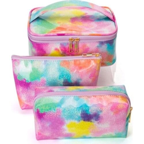 Beautician Cosmetic Bag Toiletry Bag Wash Bags Beauty Case Makeup Bag Travel Organizer Clear Storage Bags