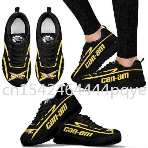 2021 New Can-Am Logo Mens Sneakers High Quality Mesh Breathable Mens Casual Shoes Big Size Mole Sneakers Outdoor Walking Shoes