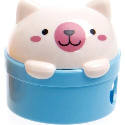 Cute Bear Pencil Sharpener for Pencils Student School Office Supplies Stationery
