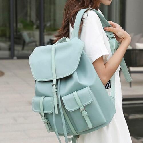 Fashion Backpack Women Shoulder Bags Large Capacity Designer Backpack School Bags for Teenage Girls Light Ladies Travel Rucksack