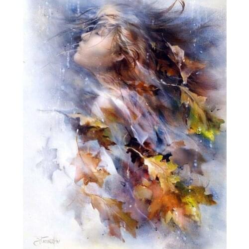 Owl Animal Child Cartoon Cross Stitch Kits Crafts 14CT Unprinted For Embroidered Handmade Art Oil Painting Wall Home Decor