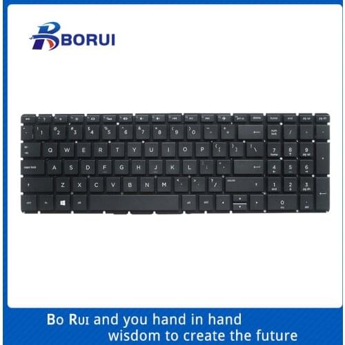 New US Replacement Keyboard For HP Pavilion 15-BS 15T-BS 15-BW 15Z-BW 250 G6 255 G6 TPN-C129 C130 Series Laptop Keyboard Black