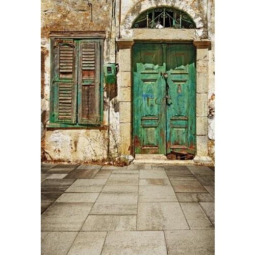 Shabby house backgrounds art photo-shot vinyl vintage portrait photography backdrop for photographic studio accessories LV-1764