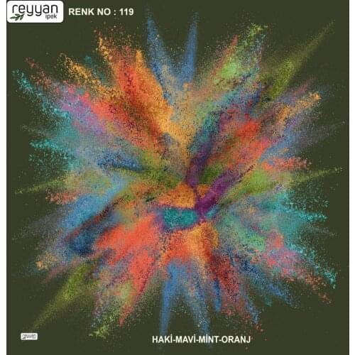 REYYAN SILK OYALIK WRITING (NEW QUALITY)-15347 - RENK-119