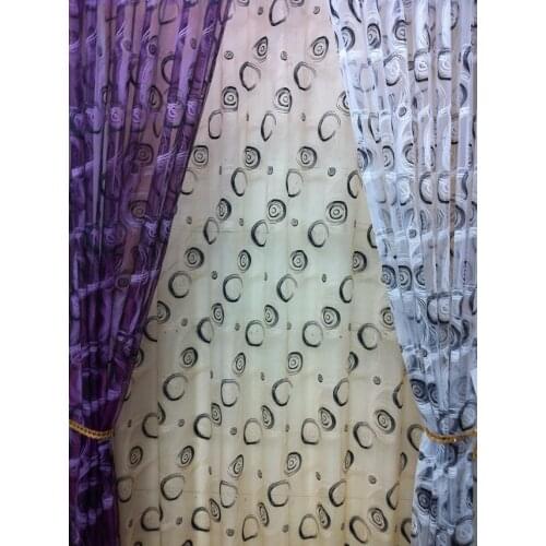 CS 59 Summer Anti Mosquito Biparting Open Net Screen Striking Rose Tulle Window Door Balcony Curtain Panel Sheer Scarfs Top