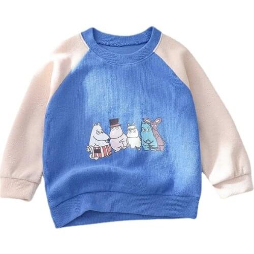 12M-7years Animal Print Girls Sweatshirts Child Kid Clothes Autumn Baby Girls Clothing Boys Long Sleeve Tops Baby Boys Clothes