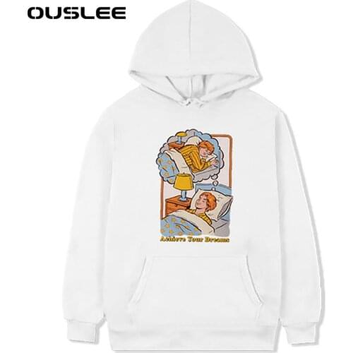 OUSLEE Unisex Satan Hoodies Demon Death Scary Evil Hip Hop Streetwear Hoodies Men Gothic Sweatshirt Vintage Hoodie Clothes Men