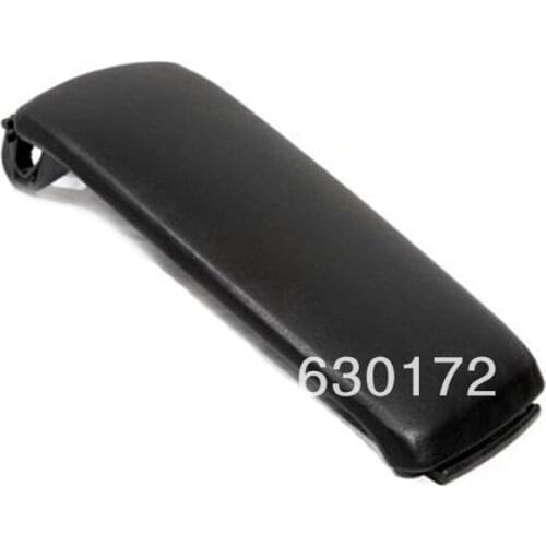 Interior Armrest Cover Lid (Leatherette Black) For Audi A6 C5
