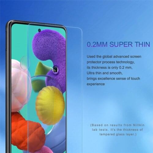 For Samsung Galaxy A51 Tempered Glass NILLKIN Amazing H+Pro Resistant 2.5D Tempered Glass Screen Protector