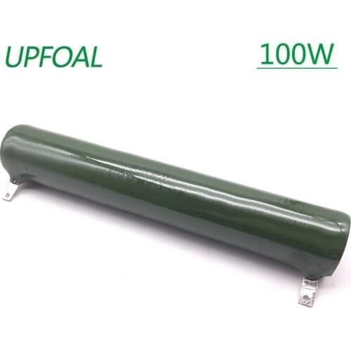 100w for industrial resistors,ceramic resistor,ceramic,wire winding,enamel,glazed resistor