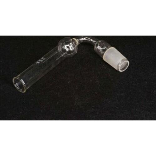 24/29 Joint Bend Drying Tube Glass Adapter Quickfit Laboratory Chemistry