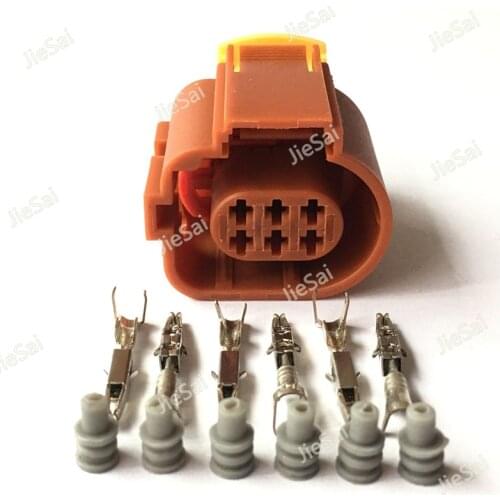 6 Pin 284717-3 Female Automotive Waterproof Connector For KIA Auto