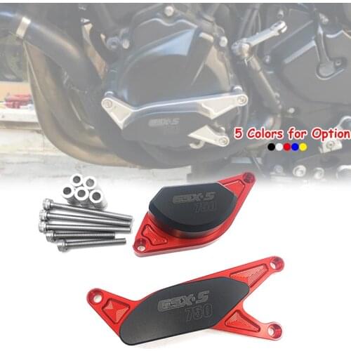 For SUZUKI GSX-S750 GSXS 750 2015-2020 Motorcycle Accessories CNC Crash Pads Engine Guard Frame Sliders GSX-S GSX S 750