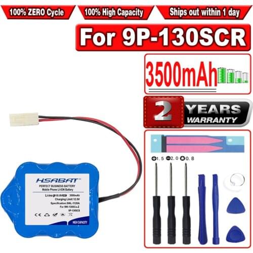 HSABAT 3500mAh 9W-1300Cs-Z,C23106FM-SRCB,SA9KR1300SC-3RB Battery for ZEPTER 9P130SCR, 9P-130SCR,9P130SCS,9P-130SCS,LMG-310
