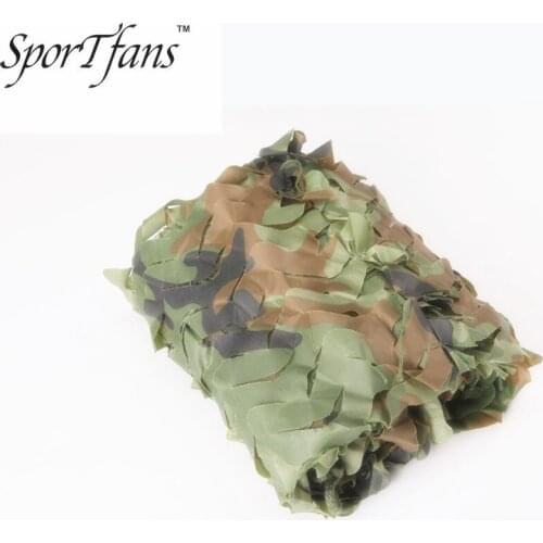7x7m Woodland Camouflage Netting Hunting Blinds Camo Netting Army Military Camouflage Net Hunting camping Hiking Outdoor Sports