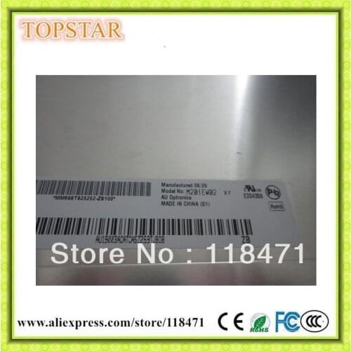 M201EW02 VF 20.1" LCD Panel for AUO original grade A one year warranty