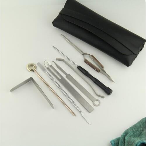 Steel Saxophone Repair Tools Set Maintanance Parts for Sax Flute Bassoon Accs