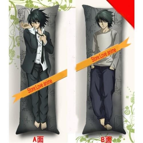 April 2016 update hot anime Death Note charactor L.Lawliet body Pillowcase Desu Noto body pillow cover