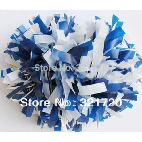 6" Cheering pom poms ( 10 pieces/lot) Double color pompoms Color can free collocation Free shipping