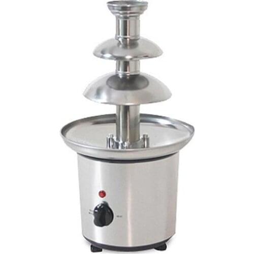 Chocolate Fountain Three-layer Chocolate Melting Tower with Heated Chocolate Waterfall NP-304