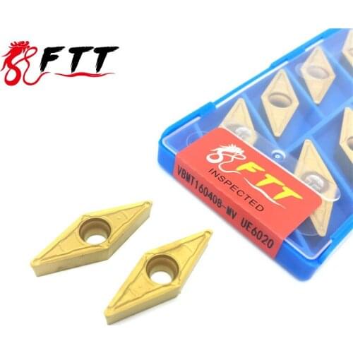 VBMT160408 MV UE6020 External Turning Tools Carbide insert High quality Lathe cutter Tool Tokarnyy turning insert