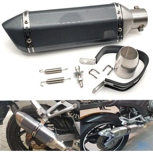 51MM Universal Motorcycle modified exhaust pipe muffler Exhaust System For Honda VTR1000F CBR125R CBR300R CB300F CBR/CB 300